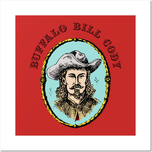 Buffalo Bill Cody Wall Art by FieryWolf